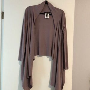 BCBG cardigan wrap sweater